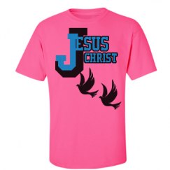 Unisex Ultra Cotton Safety Neon Crewneck Tee