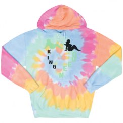 Unisex Tie-Dye Fleece Hoodie