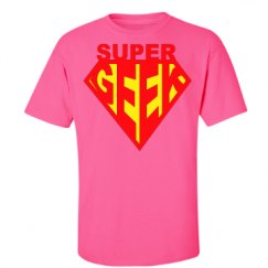 Unisex Ultra Cotton Safety Neon Crewneck Tee