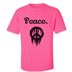 Unisex Ultra Cotton Safety Neon Crewneck Tee