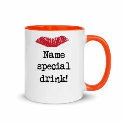 11oz Ceramic Mug with Color Inside