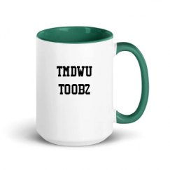 15oz Ceramic Mug with Color Inside