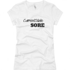Ladies Slim Fit Basic Promo Jersey Tee