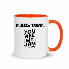 11oz Ceramic Mug with Color Inside