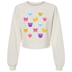 Women's Raglan Pullover Fleece