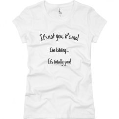 Ladies Slim Fit Basic Promo Jersey Tee