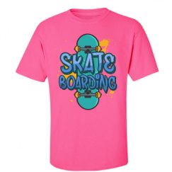 Unisex Ultra Cotton Safety Neon Crewneck Tee