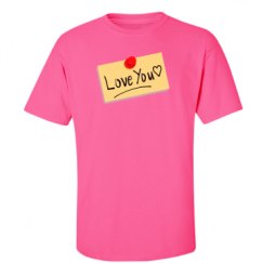 Unisex Ultra Cotton Safety Neon Crewneck Tee