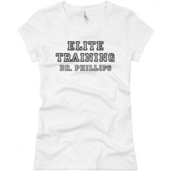 Ladies Slim Fit Basic Promo Jersey Tee