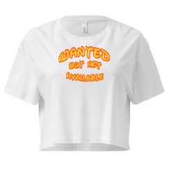 Ladies Festival Cali Crop Top Tee