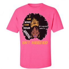 Unisex Ultra Cotton Safety Neon Crewneck Tee