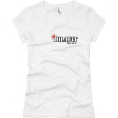 Ladies Slim Fit Basic Promo Jersey Tee