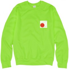 Unisex Neon Crewneck Sweatshirt