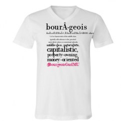 Unisex V-Neck Jersey Tee