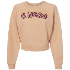 Women's Raglan Pullover Fleece