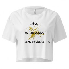 Ladies Festival Cali Crop Top Tee