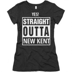 Ladies Slim Fit Super Soft Triblend Tee