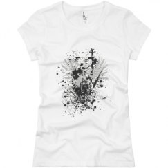 Ladies Slim Fit Basic Promo Jersey Tee