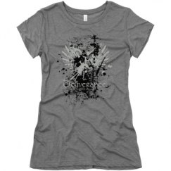 Ladies Slim Fit Super Soft Triblend Tee