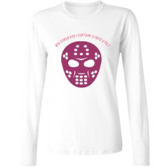 Ladies Relaxed Fit Basic Long Sleeve Tee