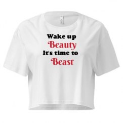 Ladies Festival Cali Crop Top Tee