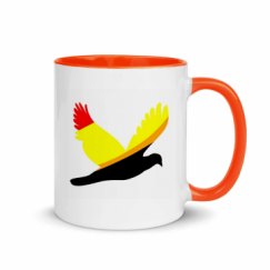 11oz Ceramic Mug with Color Inside