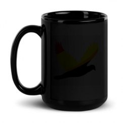 15oz Black Glossy Mug