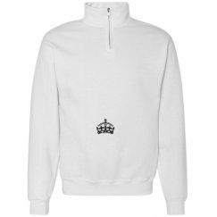 Unisex Cadet Collar Sweatshirt