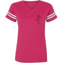 Ladies Relaxed Fit Vintage Sports Tee