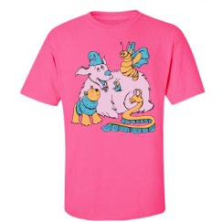 Unisex Ultra Cotton Safety Neon Crewneck Tee