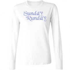 Ladies Relaxed Fit Basic Long Sleeve Tee