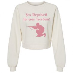 Women's Raglan Pullover Fleece