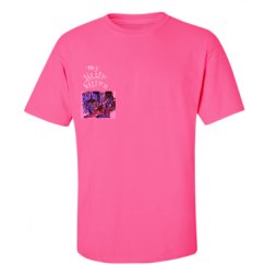 Unisex Ultra Cotton Safety Neon Crewneck Tee