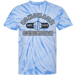 1973 TIE DYE BASKETBALL