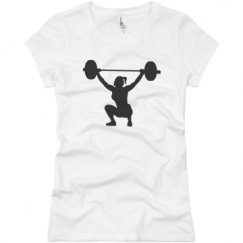 Ladies Slim Fit Basic Promo Jersey Tee