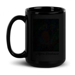15oz Black Glossy Mug