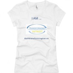 Ladies Slim Fit Basic Promo Jersey Tee
