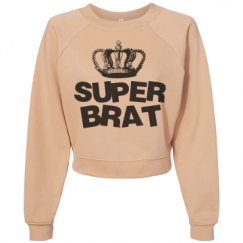 Women's Raglan Pullover Fleece