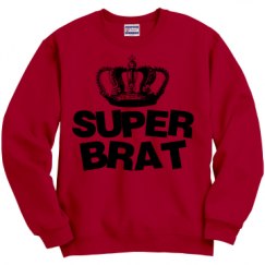 Unisex Film and Foil Crewneck Sweatshirt