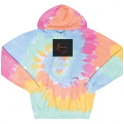 Unisex Tie-Dye Fleece Hoodie