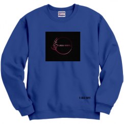 Unisex Film and Foil Crewneck Sweatshirt