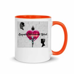 11oz Ceramic Mug with Color Inside