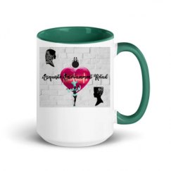 15oz Ceramic Mug with Color Inside