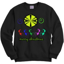 Unisex Film and Foil Crewneck Sweatshirt