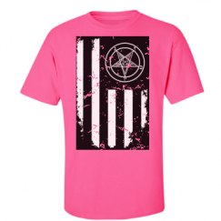 Unisex Ultra Cotton Safety Neon Crewneck Tee