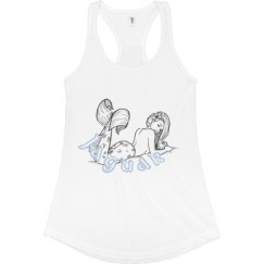 Ladies Slim Fit Racerback Tank Top