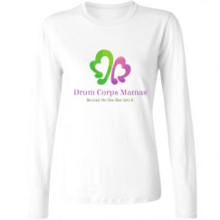 Ladies Relaxed Fit Basic Long Sleeve Tee