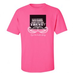 Unisex Ultra Cotton Safety Neon Crewneck Tee