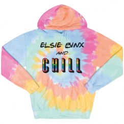 Unisex Tie-Dye Fleece Hoodie
