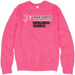 Unisex Neon Crewneck Sweatshirt